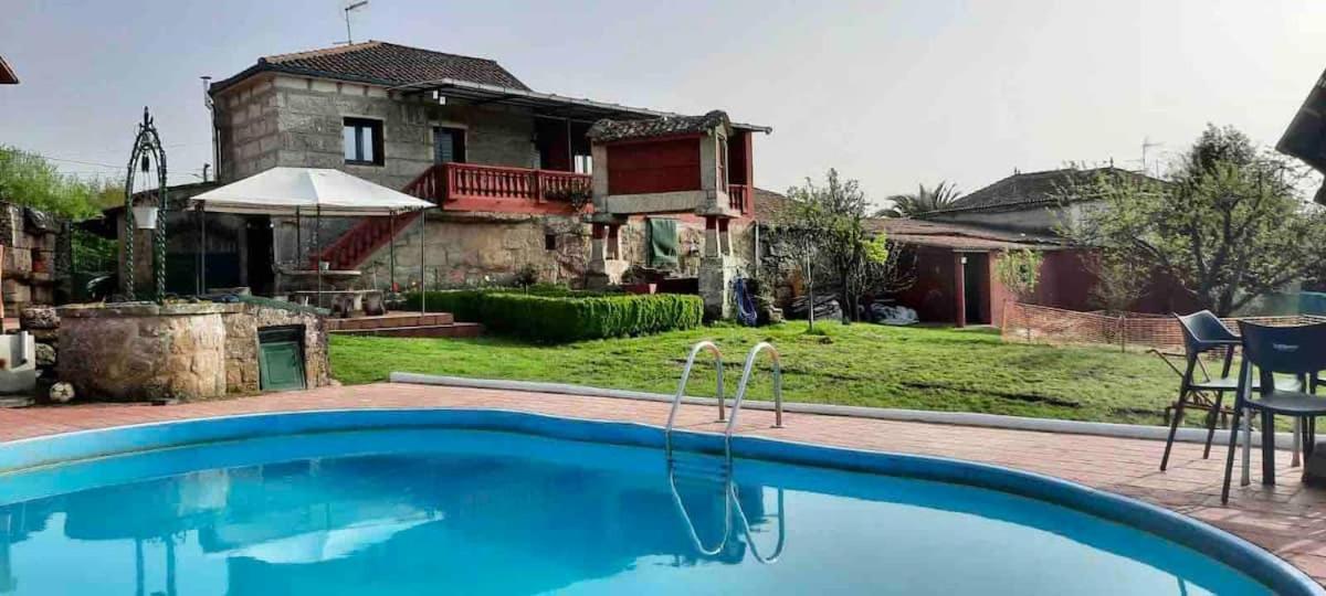 Alojamiento Entero Con Piscina Y Jardin. Ourense Eksteriør billede